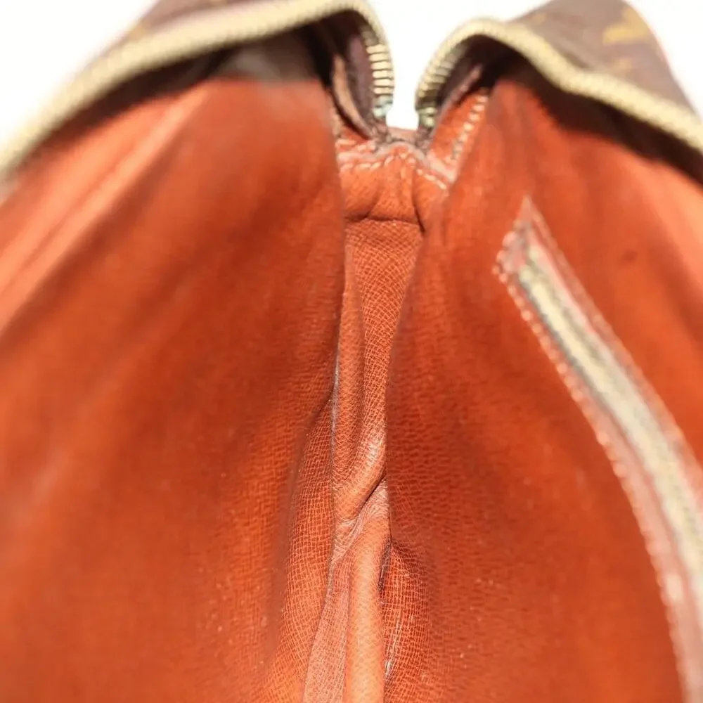 Louis Vuitton Monogram Marly Dragonne GM Clutch Bag Brown